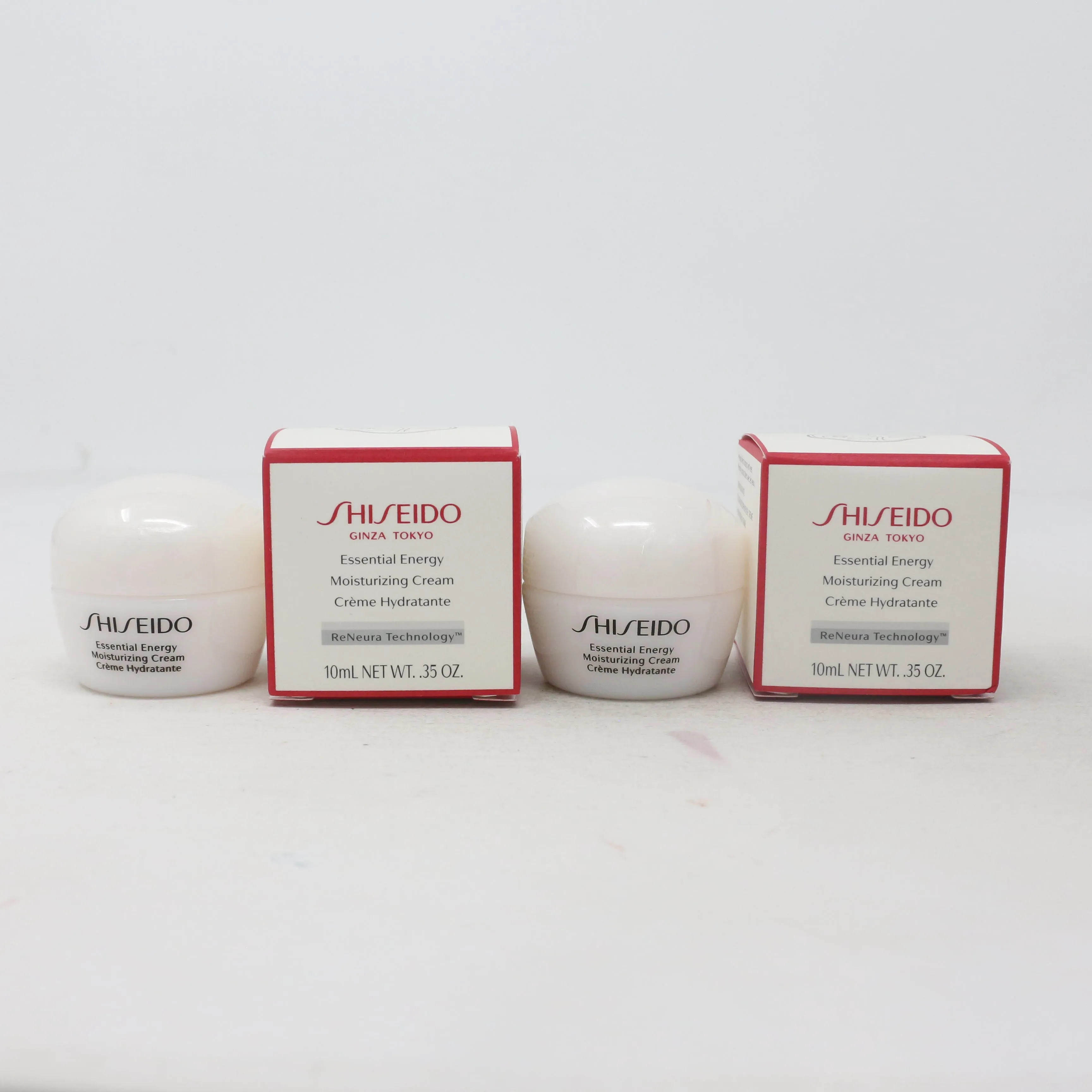 Shiseido Essential Energy Moisturizing Cream Mini (Pack Of 2) 2X0.35oz  New
