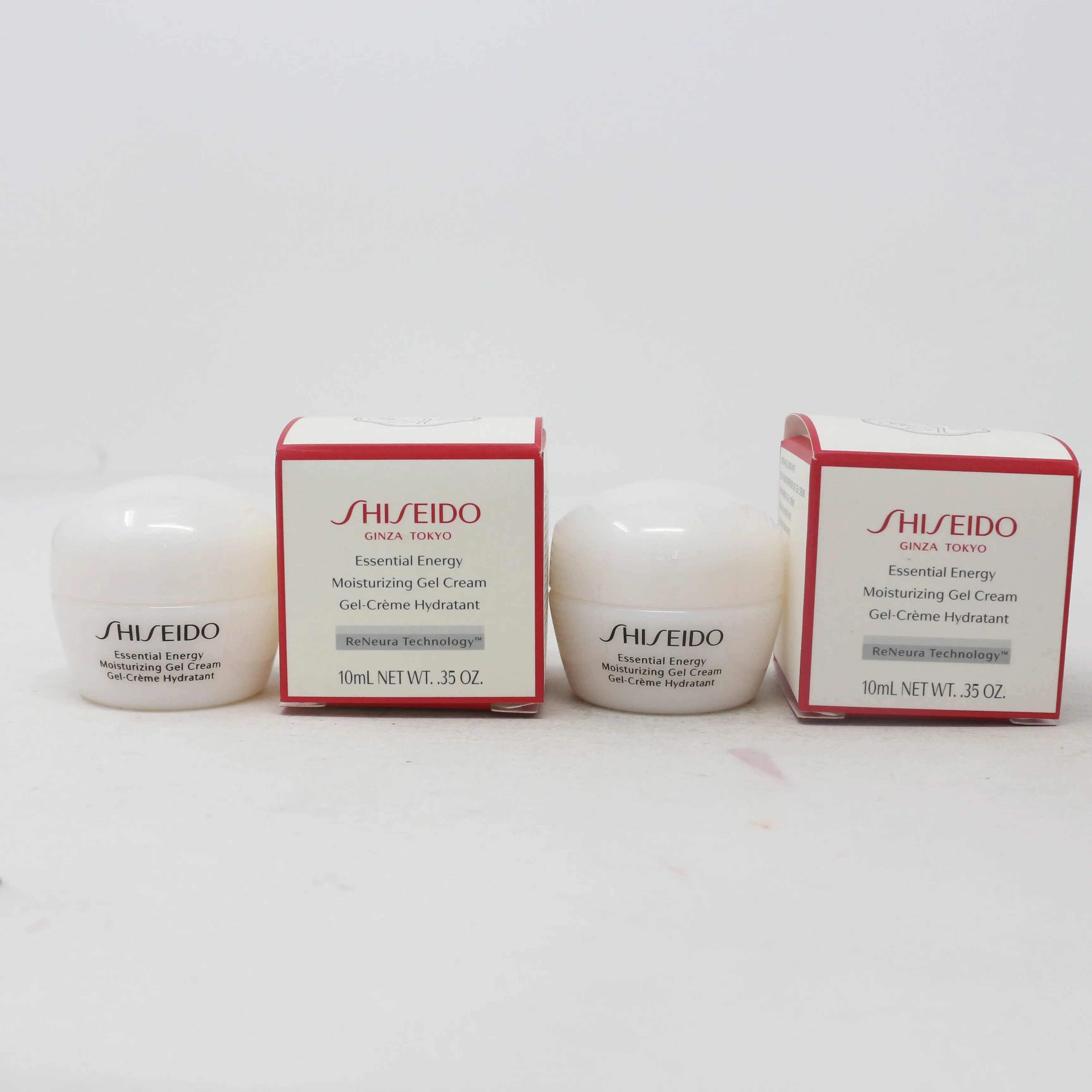 Shiseido Essential Energy Moisturizing Gel Cream Mini (Pack Of 2) 2X0.35oz New
