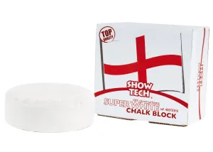 Show Tech English Chalk Block Round Super White