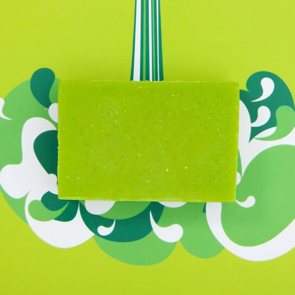 Shower Blocks Lime & Sandalwood Solid Shower Gel