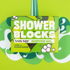 Shower Blocks Lime & Sandalwood Solid Shower Gel