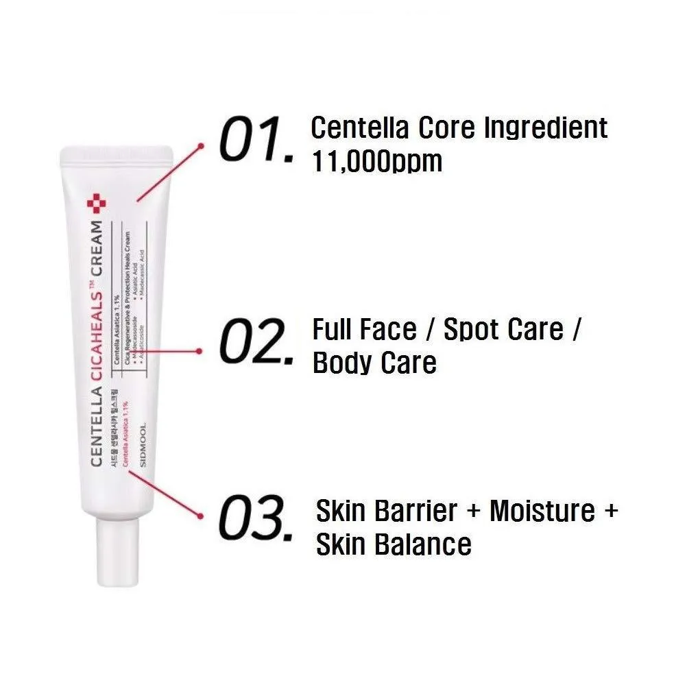 [SIDMOOL] Centella Cicaheals Cream 35g