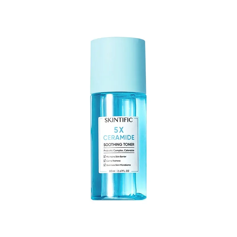 SKINTIFIC 5X Ceramide Soothing Toner (80ml)