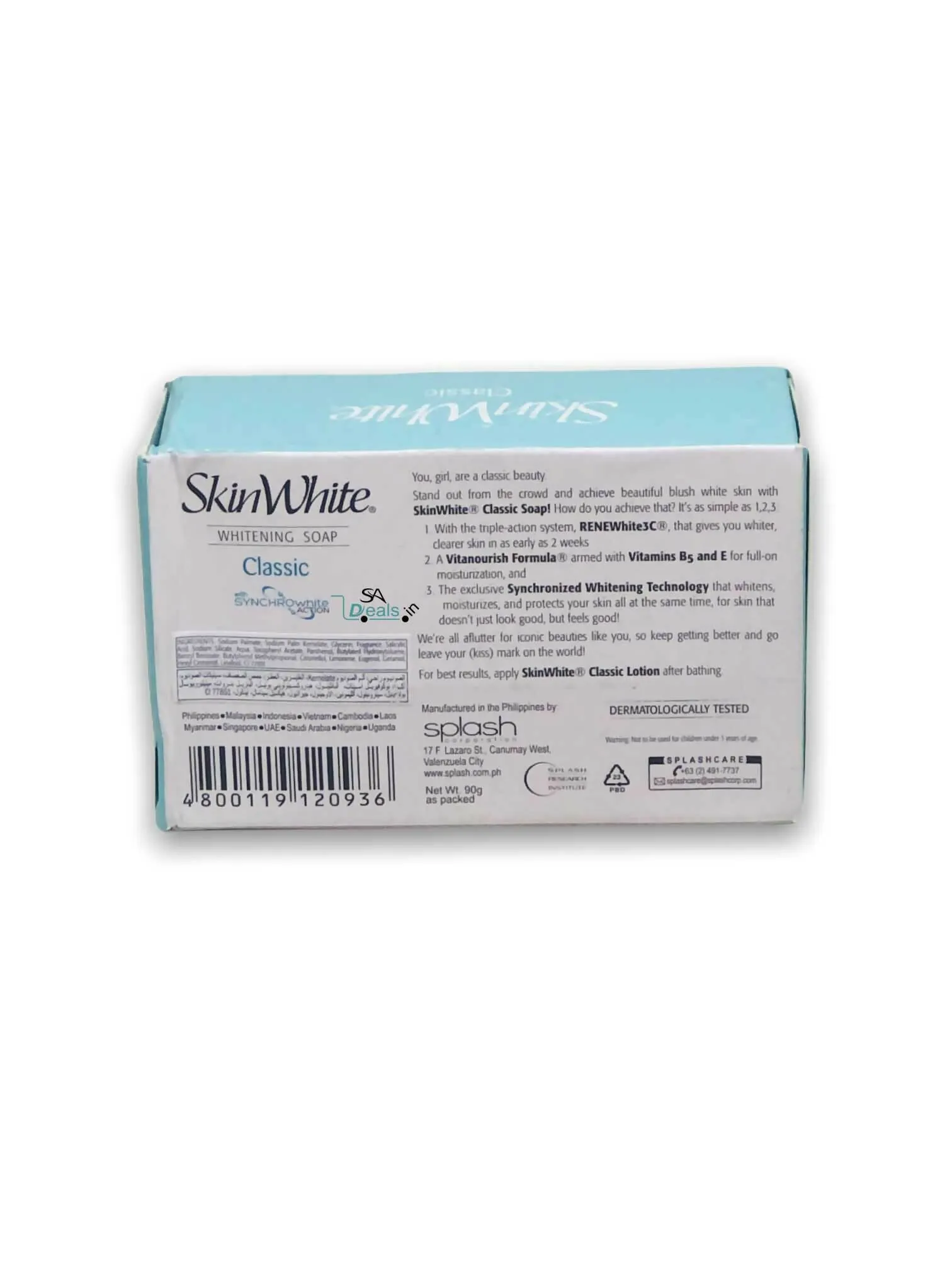 SkinWhite WHITENING SOAP Classic 90g