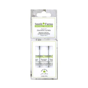 Smith Farms Shea Butter Lip Balm 3Pk