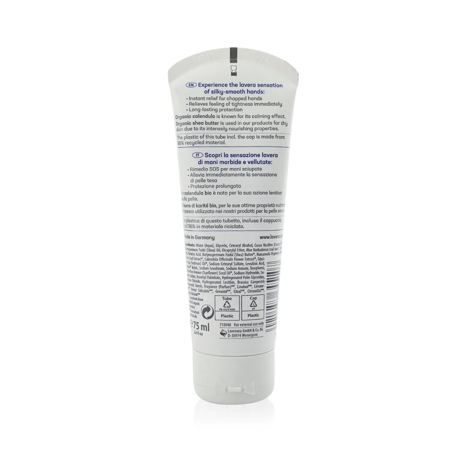 SOS Help Repar Hand Cream With Organic Celendula & Organic Shea Butter - For Very Dry, Chapped Skin
