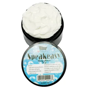 Speakeasy Organic Moisturizing Body Lotion Shea Cocoa Butter French Bourbon Leather 4 oz