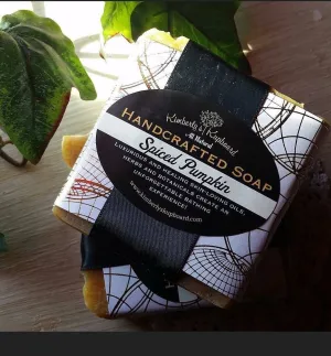 Spiced Pumpkin Soap--natural Cold Process Tallow Soap