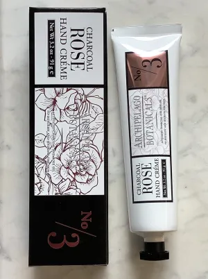 Super moisturizing Charcoal Rose hand cream
