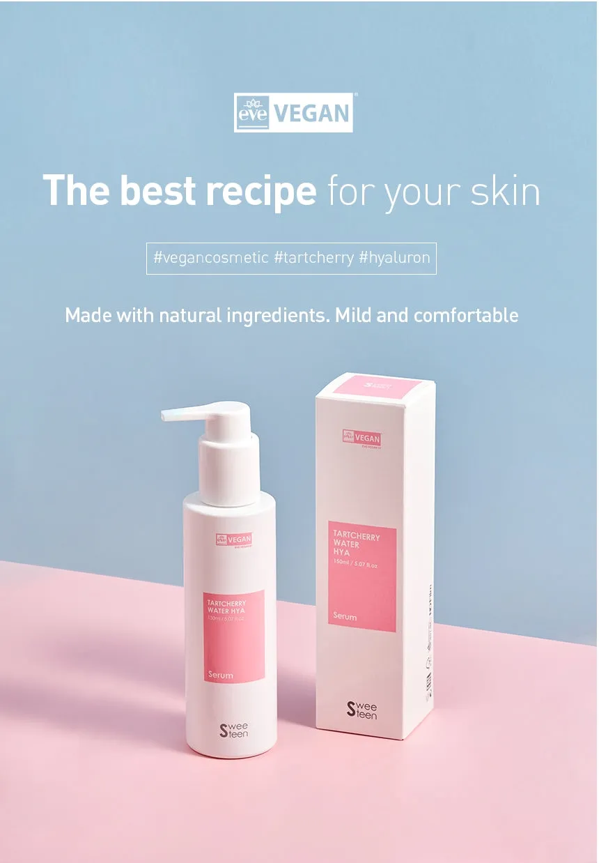 Sweeteen TartCherry Water Hya Serum