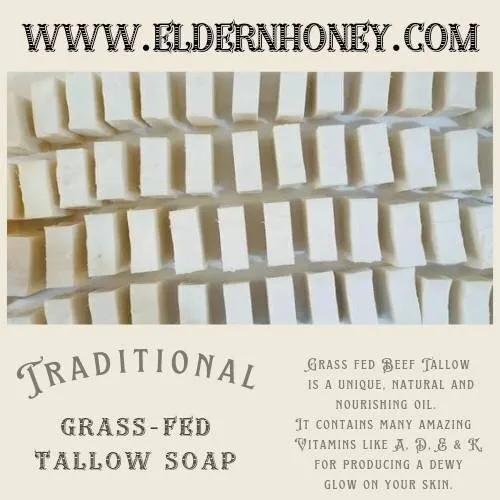 Tallow Soap 100% Natural Ingredients 4.5 oz. Plain Organic Gras-fed Tallow Soap. Tallow Baby Soap Tallow Soap Michigan Made Tallow Soap Gift