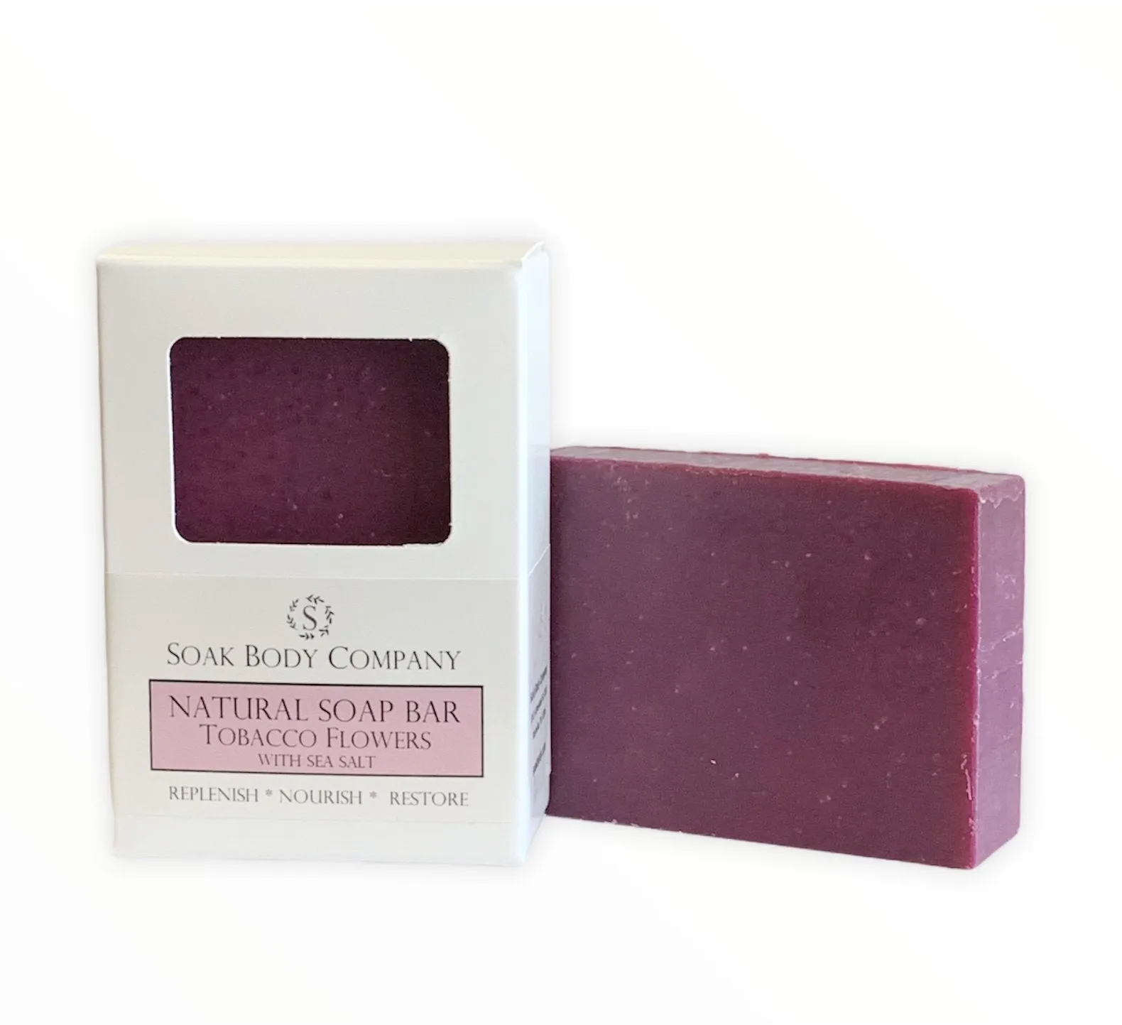 Tobacco Flowers Natural Bar Soap