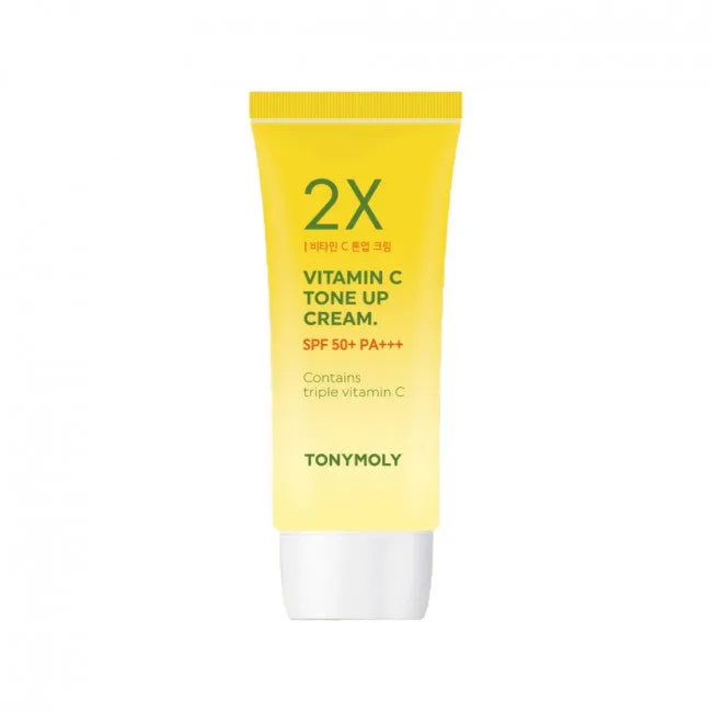 TONYMOLY 2X Vitamin C Tone Up Cream SPF 50  PA     كريم واقي الشمس لتوحيد لون البشرة
