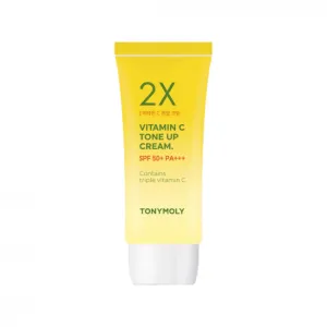 TONYMOLY 2X Vitamin C Tone Up Cream SPF 50  PA     كريم واقي الشمس لتوحيد لون البشرة