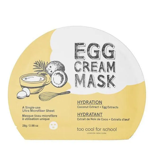 too cool for school Egg Cream Mask Set #Hydration 28g*5EA