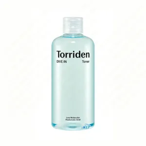 Torriden DIVE IN Low Molecule Hyaluronic Acid Toner 300ml