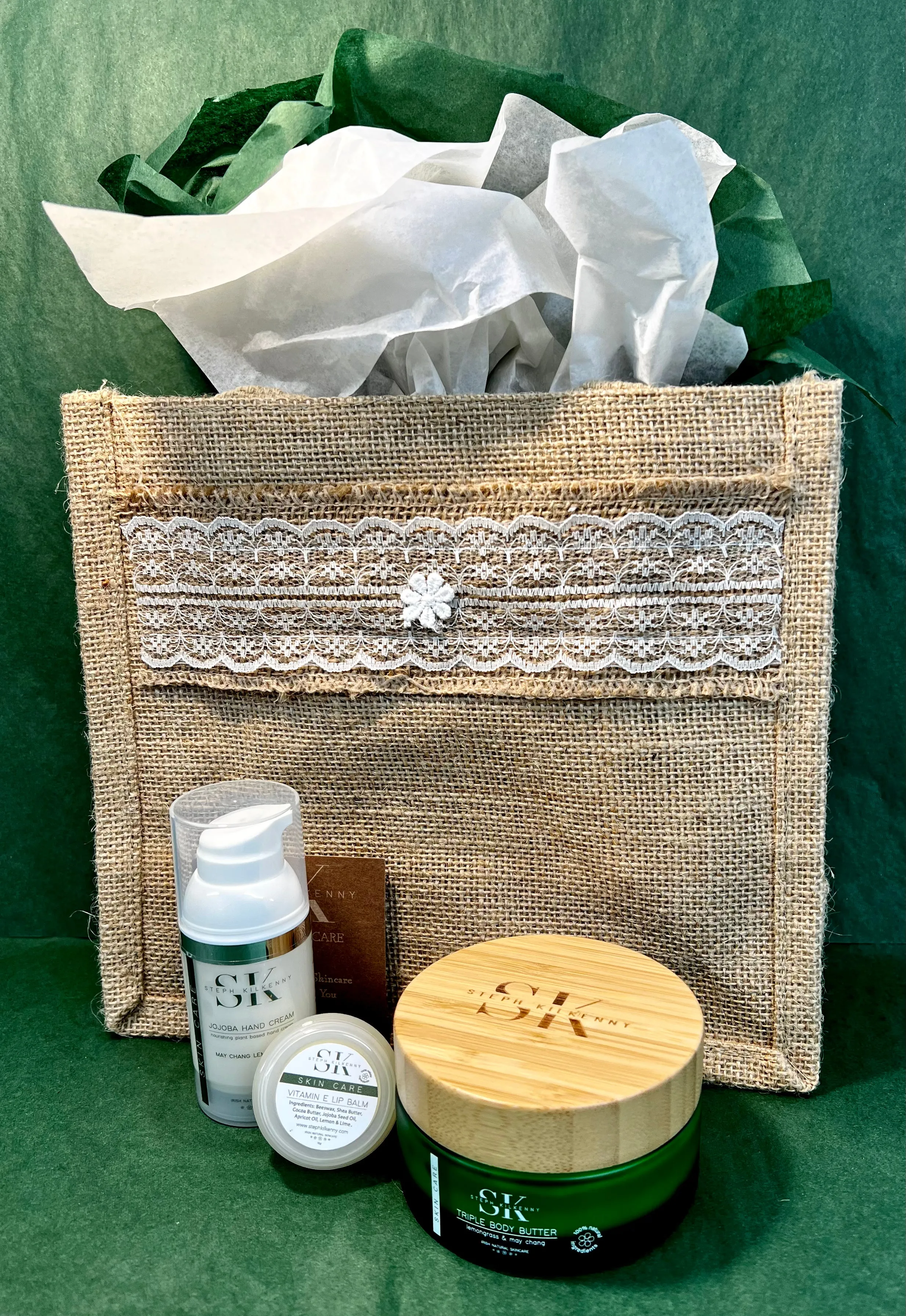 Triple Body Butter, Vitamin E Lip Balm & Jojoba Hand Cream