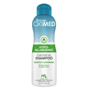 Tropiclean Oxymed - Hypoallergenic Shampoo for Dogs & Cats