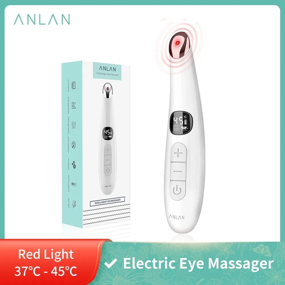 USB Rechargeable LED Screen Electric Anti Wrinkle Anti Aging Hot Massage Device