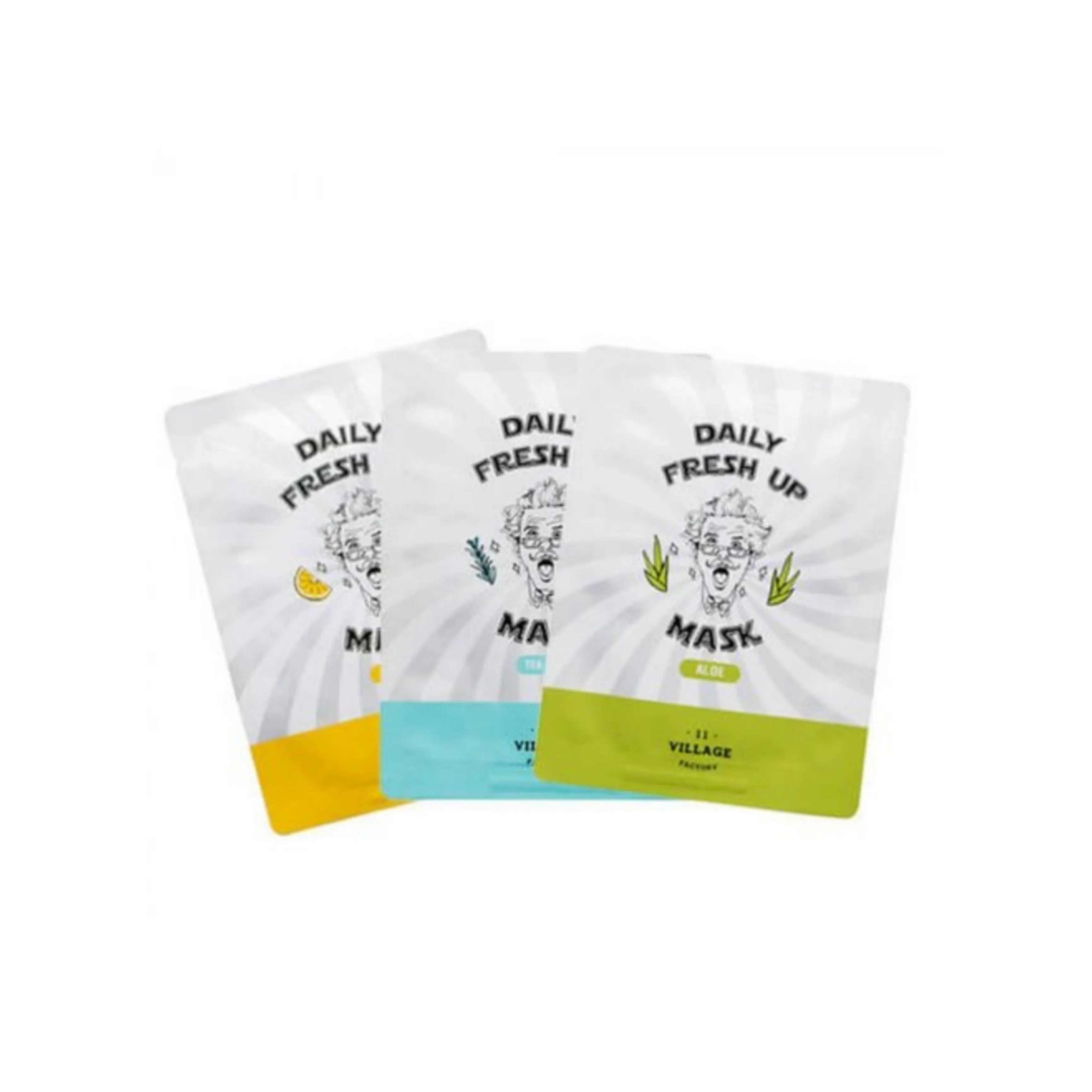 VILLAGE 11 FACTORY Daily Fresh Up Mask Sheet Mask الماسكات الورقية للوجه