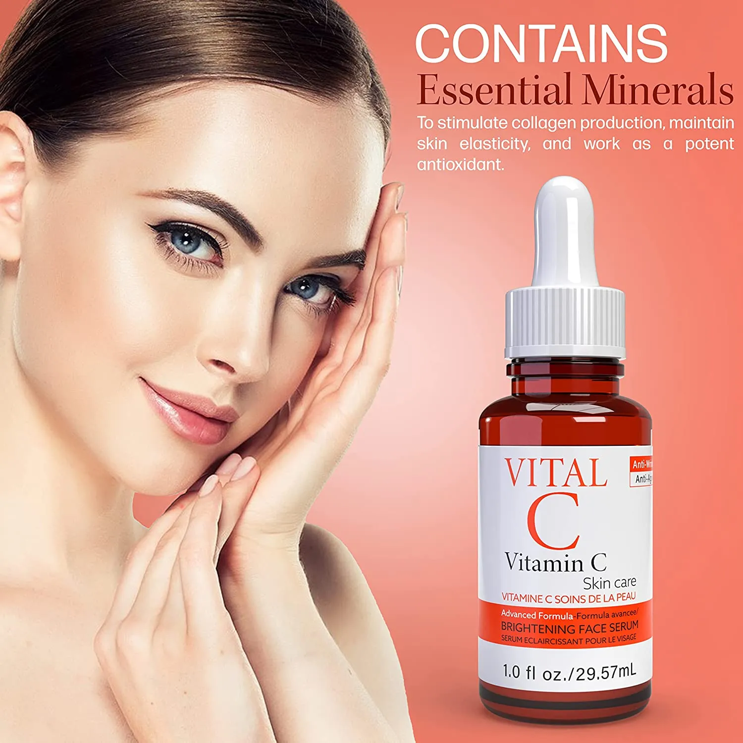 Vital-C Vitamin C Serum for Face, 1 oz
