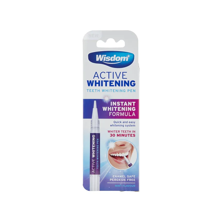 Wisdom Active Whitening Teeth Whitening Pen